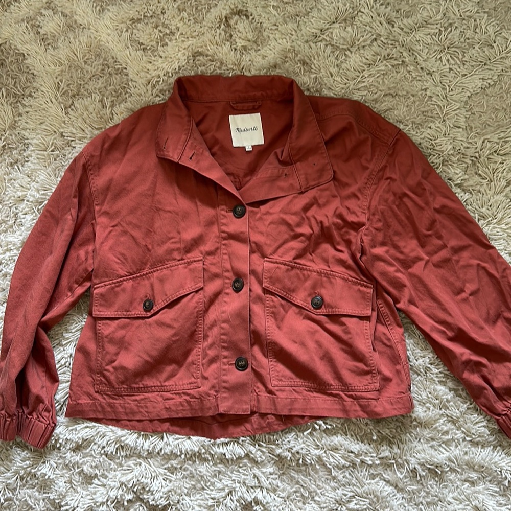 Madewell Rust Jacket